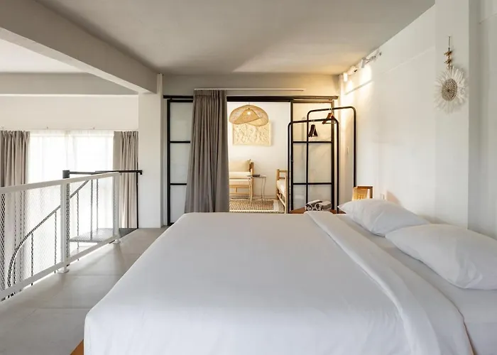 アパート Cozy Loft In The Heart Of Berawa チャングー